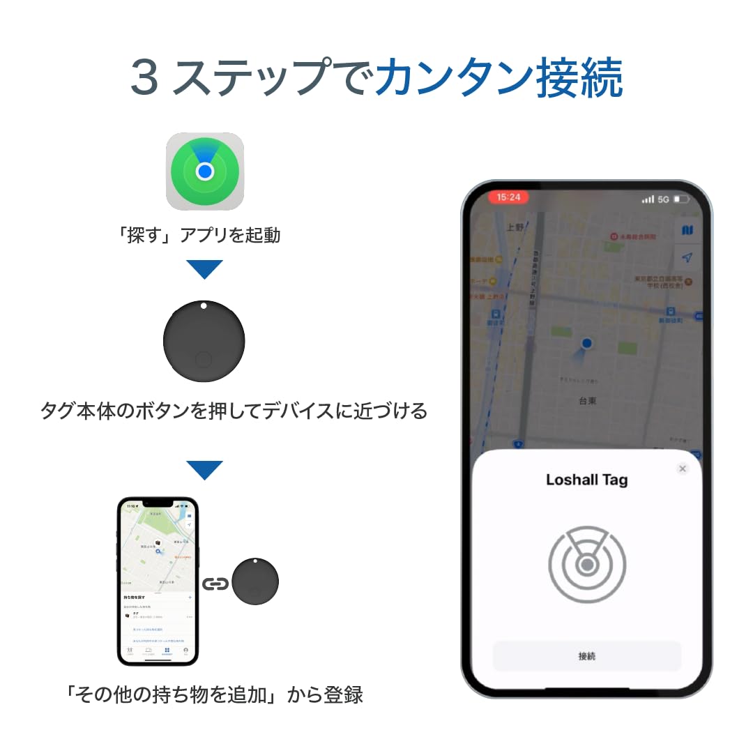 Amazon.co.jp: Loshall Tag 紛失防止タグ エアタグ スマートタグ Apple