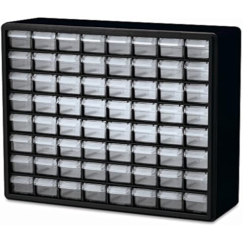 Akro-Mils 10164 64 Drawer Plastic Parts Storage Cabinet Cover