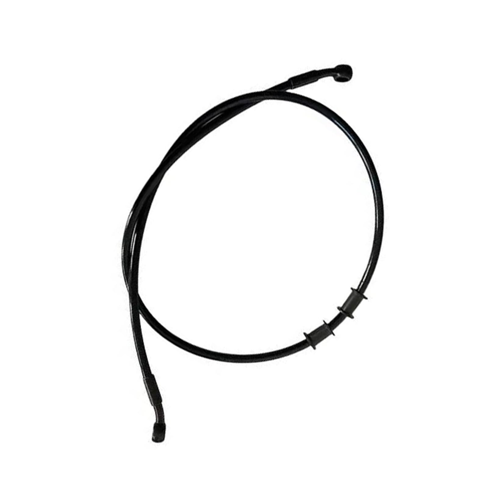 Hydraulic Brake Hose Motorcycle M10 28°M10 28° AN3 Hydraulic Braided Brake Oil Hose Line Front Rear Stainless Steel Clutch Pipe Accessories(240cm)