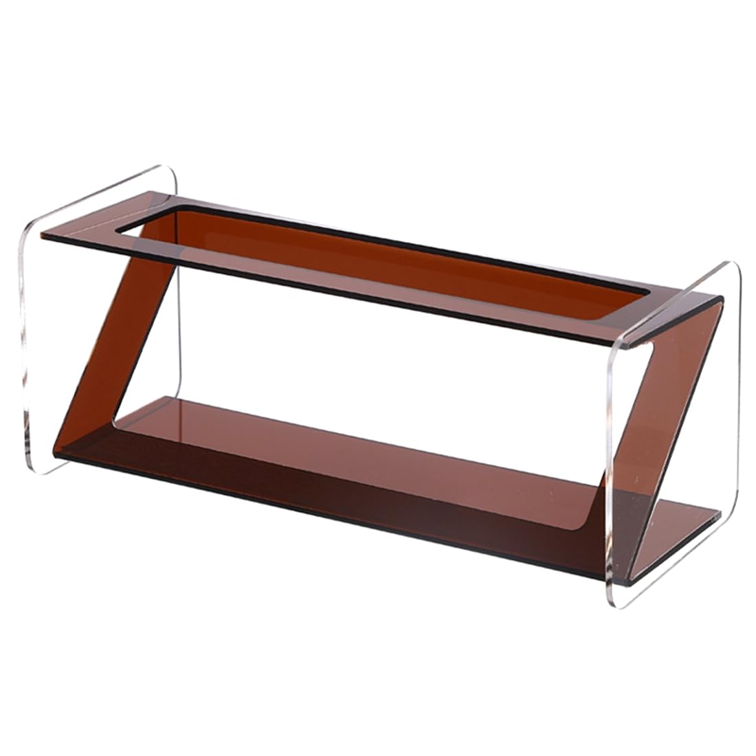 CTRLZS Multi-Function Acrylic Remote Control Bracket Desktop Holder Organizer Sofa Rack for Mobile Phone Clear Display Box for Clothes
