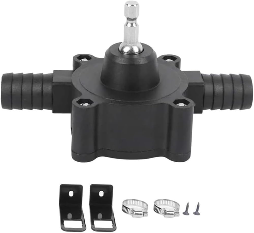 Hand Electric Drill Compatible Self Priming Water Transfer Pump Portable Centrifugal Pump