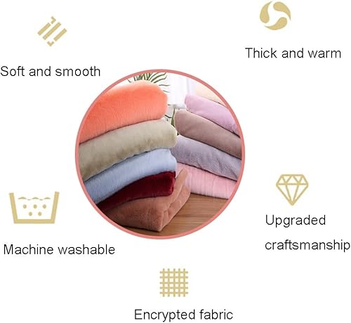 Miniatura 5 de Tela de terciopelo suave Material de felpa para decoración del hogar, cortinas, tapicería, vestido - Tela de cojín de tapicería de 63.0 in de ancho