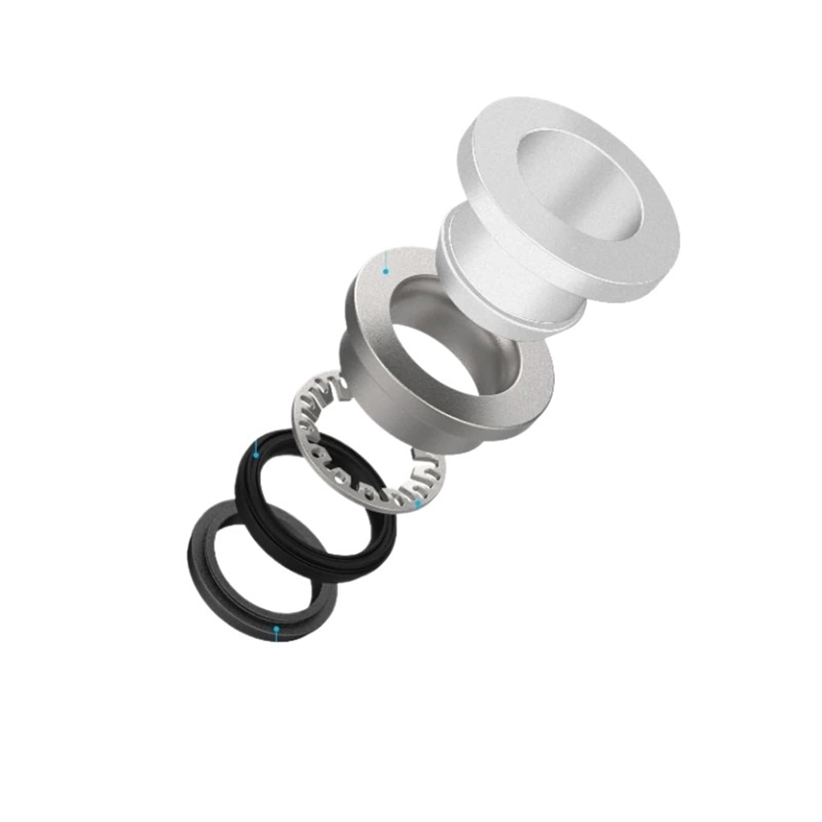 Raccordo pneumatico Connettori per tubi Raccordi per tubi flessibili 1/4 1/2 6 mm 8 mm filettatura per tubo rapido connettore per tubo dell'aria (12-02 (12 mm-1l4), PD)