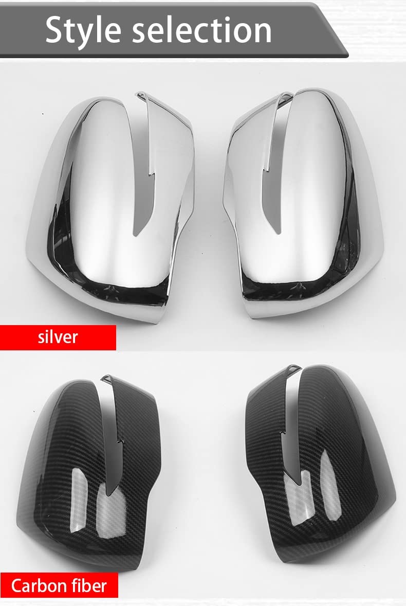 Calotte Degli Specchietti Per Nissan Per Qashqai J11 Per X-trail X Per Trail T32 2014-2020 ABS Auto Fibra Carbonio Lato Specchietto Retrovisore Copertura Della Protezione Trim Calotte Specchio (Color