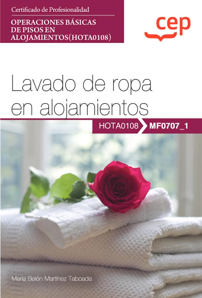 Manual Lavado de Ropa HOTA0108 guide entretien linge et gestion hotel