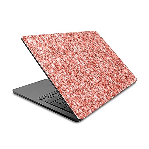 Skin vinyle MacBook Air 13.6 2022 Corail Scintillant idéal pour travailler au bureau avec style