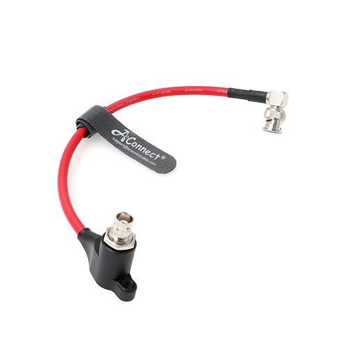 Miniatura 1 de SDI-Protector-Cable para aisladores galvánicos RED-Komodo BNC macho a ángulo recto BNC hembra cable de alimentación 8 pulgadas