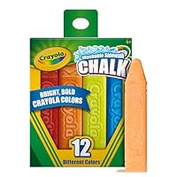 Algopix Similar Product 8 - Crayola Chalk 12ct