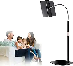 Novavida, Suporte Pedestal de Chão Ajustável 360° Aço de Carbono 150cm Tablet e Celular