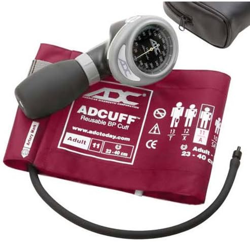 ADC 703-11AM Aneroid Sphygmomanometer, Magenta, Adult