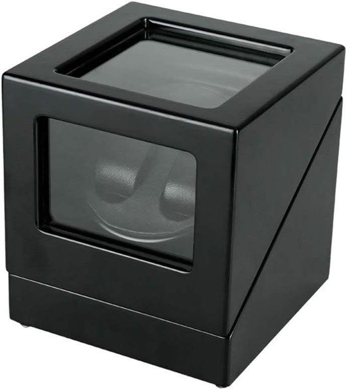 ウォッチワインダーボックス 2+0 巻き上げ機械式時計 自動巻き機械式時計ボックス ワインダー 自動巻き時計ボックス ウォッチワイン  自動ウォッチワインダー、自動ウォッチワインダー ピアノラッカーボックス 2本の時計用 日本製 静かなモーター 5つの回転モード ディ ... ウォッチワインダーボックス 2+0 巻き上げ機械式時計 自動巻き機械式時計ボックス ワインダー 自動巻き時計ボックス ウォッチワイン