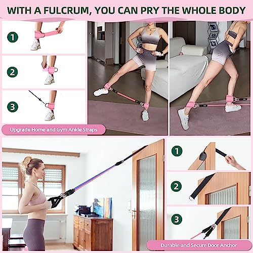 THYWD-Pilates-Bar-Kit-with-Resistance-Bands-for-Women-Men-Multifunctional-Portable-Pilates-Stick-Equipment-Home-Gym-Workouts-Yoga-Exercise-Fitness-Pilates-Stretch-Fusion-Bar-for-Full-Body-Shaping