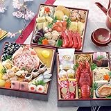 【おせち 解凍不要 冷蔵 盛付済】京都先斗町 「ふじ田」監修おせち 福寿安 [三段重 38品目 約3～4人前] 12/29～31お届け