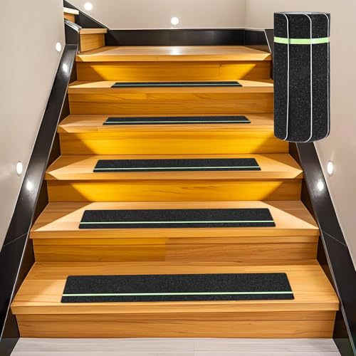 Bande anti-dérapante phosphorescente pour sécuriser vos escaliers extérieurs et terrasses