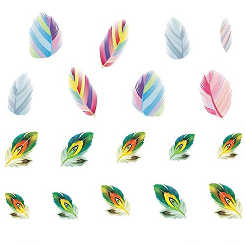 Vococal® 50 Blatt DIY Wassertransfer Maniküre Nagelsticker - Nagelaufkleber Nail Abziehbild Dekoration Kunst… – Bild 5