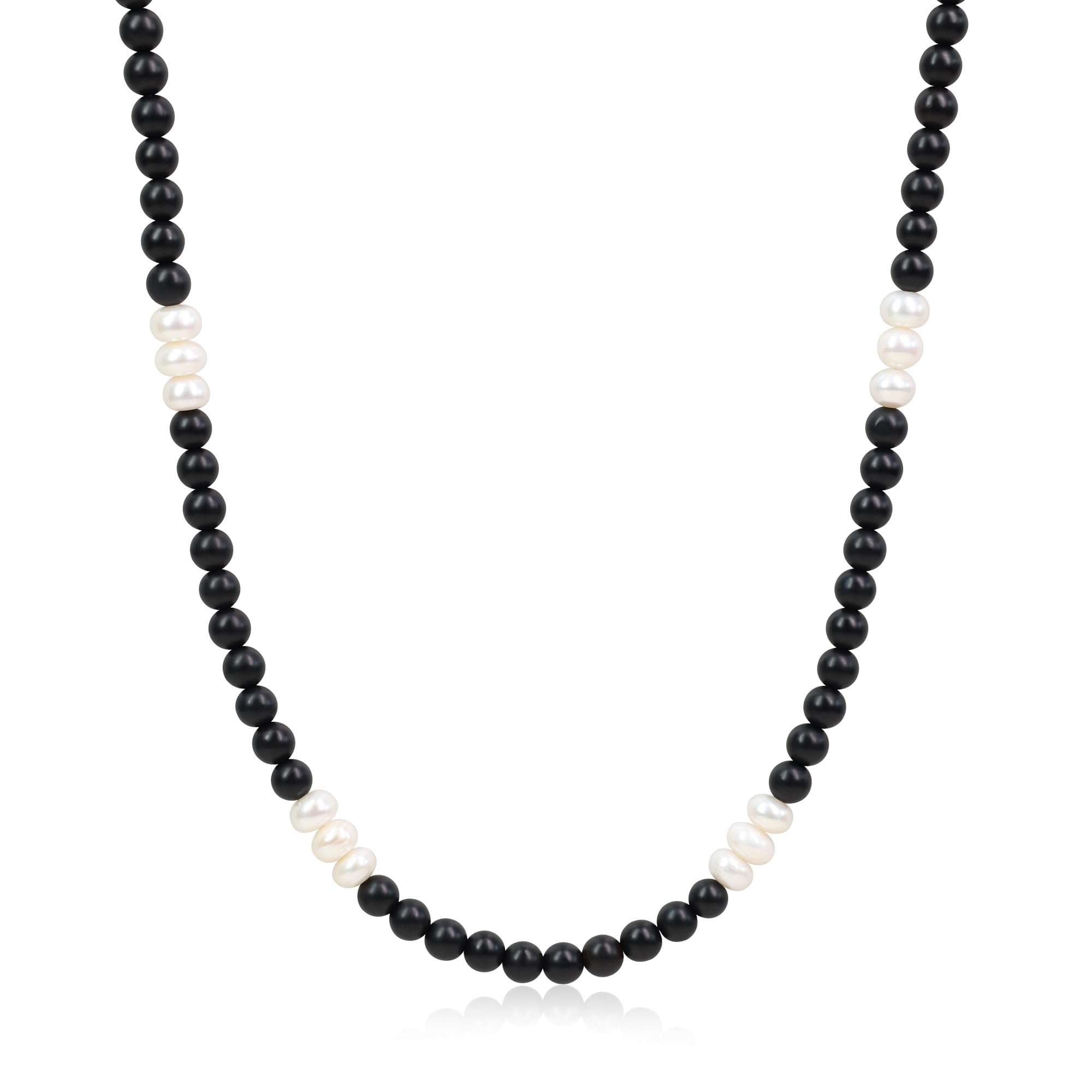 Collier perle original et bracelet multi-tours mixte pour une idée cadeau - 8