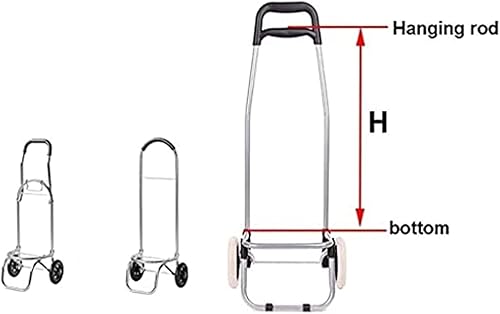 Miniatura 3 de Bolsa de repuesto para carrito de compras con bolsillos laterales  Bolsa de almacenamiento impermeable de tela Oxford de 28 L, bolsa de repuesto
