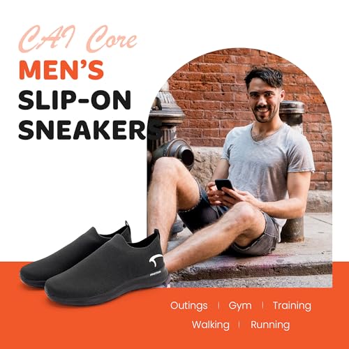 Mintra men's cai core slip on black x black 42 EU