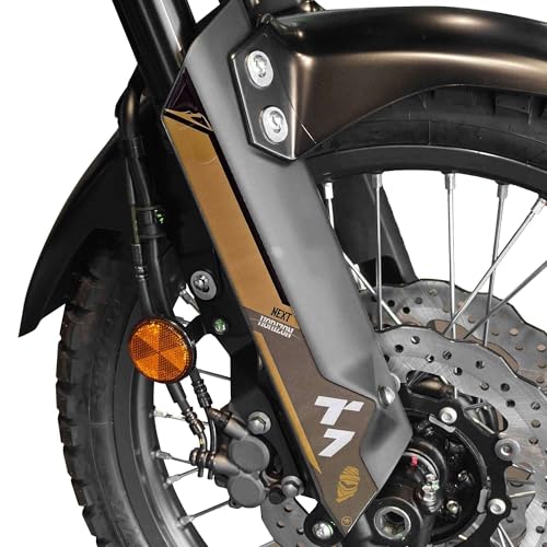 Protection Fourche Tenere 700 Autocollants 3D Résine Anti-Rayures Couleur Or