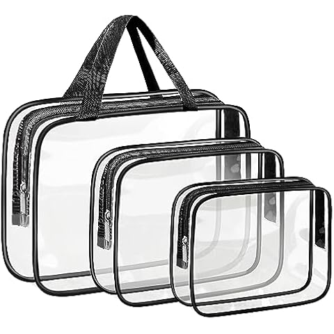 Funnasting Waterproof Clear PVC Travel Bag Cover