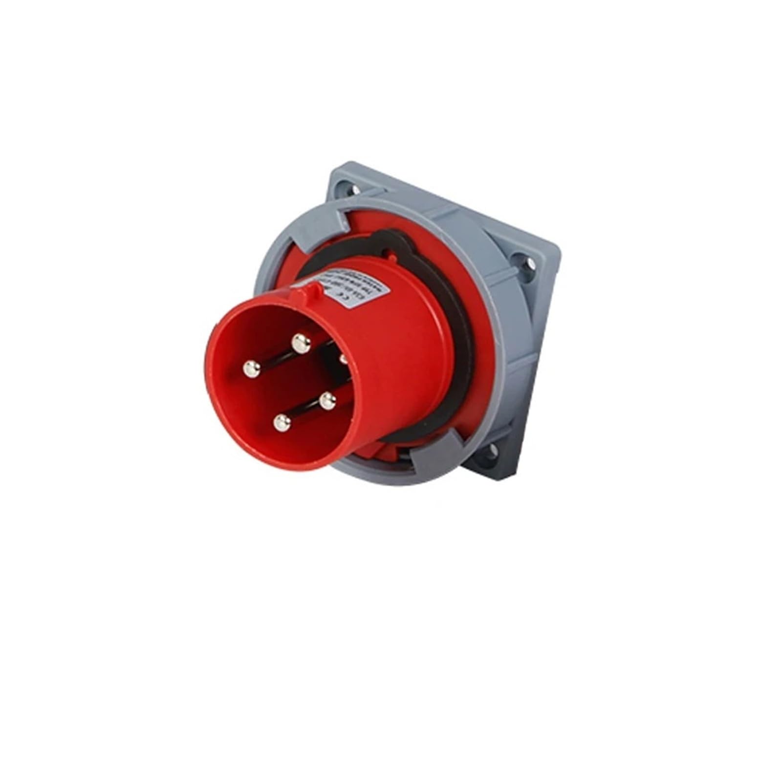 IP67 wodoodporna wtyczka przemysłowa/ciemne gniazdo 63A 3/4/5 rdzeniowy pin 220 V/380 V gniazda wtykowe męskie i żeńskie (6342)