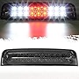 Partsam High Mount Stop Light Third 3RD Brake Light Replacement for Dodge Ram 1500 2500 3500 2009-2017 LED Rear Cab Roof Center Mount Tail Brake Light Cargo Lamp(Smoke Lens Chrome Housing)