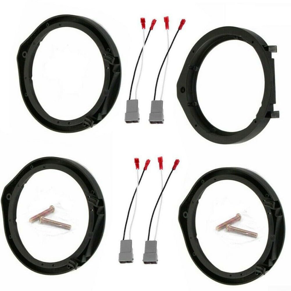 2 paia di adattatori per altoparlanti auto con cablaggio da 16,5 cm per altoparlanti per auto, kit A-dapter Bo-ard, schede adattatori per altoparlanti per Civic CR-V Odyssey CR-Z 2006-2017