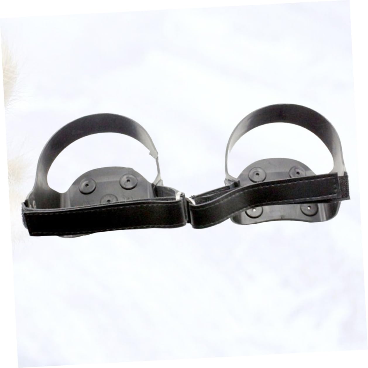 1 paio di 5 picchetti da trekking per scarpe, picchetti da neve, tacchetti da arrampicata, tacchetti di trazione GEH, punte in silicone per ghiaccio e neve