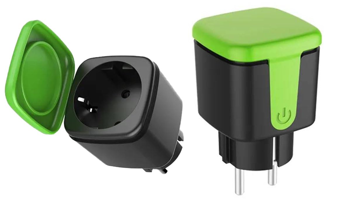 Inteligentne gniazdko ZEWNĘTRZNE Wifi Tuya 16A Pomiar prądu | 3680 W, programator czasowy, 2,4 GHz, alexa google, bez hub, outdoor