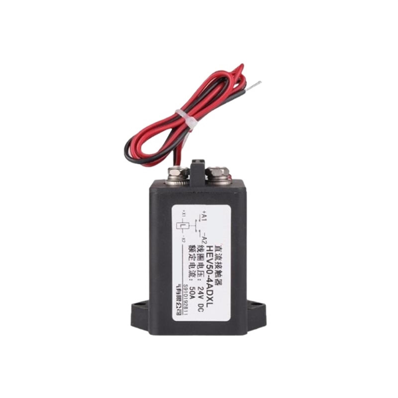 KNIUWMBMH High Voltage 1000V 50A DC Contactor Starter Power Relay HEV50-7ADXL(Coli Voltage 48vdc)