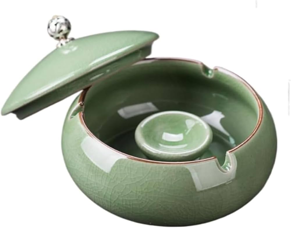 Amazon.co.jp: GriMei 灰皿 蓋付き オシャレセラミック灰皿 レトロ Amazon.co.jp: GriMei 灰皿 蓋付き オシャレセラミック灰皿 レトロ