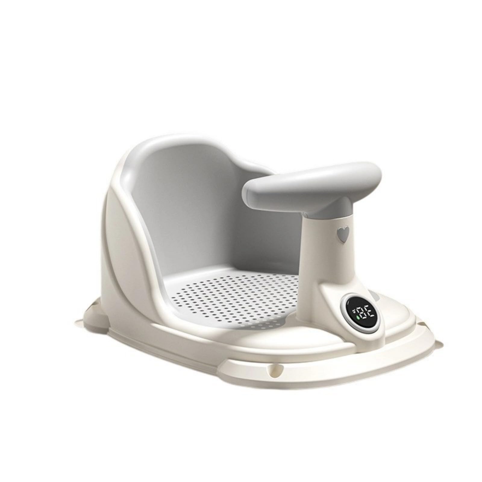Asiento De Baño Para Bebés Sensación Temperatura Inteligente Base Antideslizante Y Diseño Plegable Viajes En Hogar Asiento Baño Bebés Con Sensor