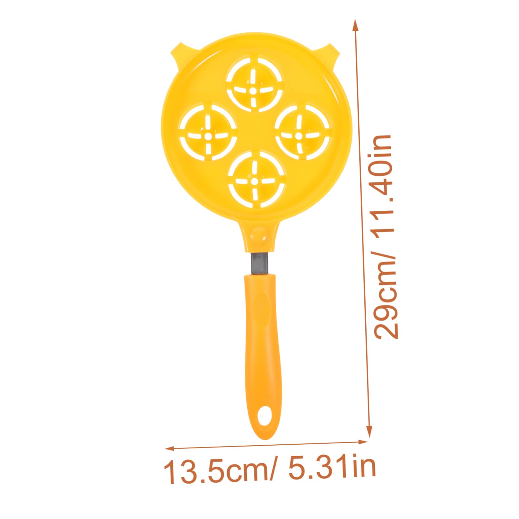 BRIGHTFUFU Egg Separator Tool Reusable Yolk Divider for Effortless Egg White Separation Cooking Baking Kitchen Utensil with Long Handle for Easy Use