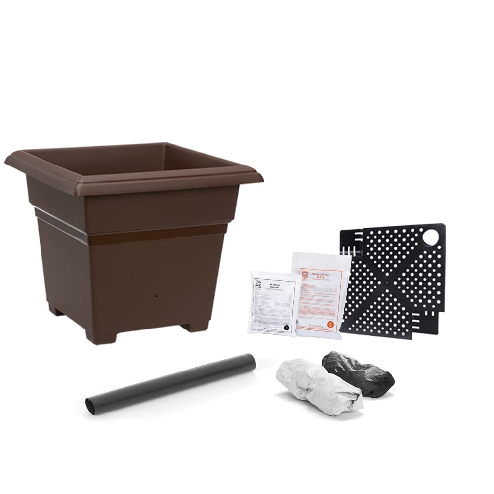 EarthBox Root & Veg Garden Kit, Organic, Chocolate