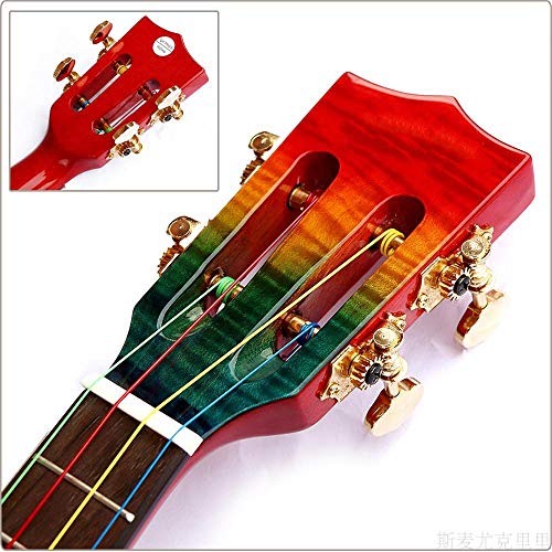 Ukulele en bois Finition Brillante Colorée 23 Pouces Concert Ukulélé Epicéa Professionnel Uke Hawaii Enfants Petite… - Les Beatles, Paul McCartney, John Lennon, RIngo Starr, George Harrison Ukulele en bois Finition Brillante Colorée 23 Pouces Concert Ukulélé Epicéa Professionnel Uke Hawaii Enfants Petite… – Image 4