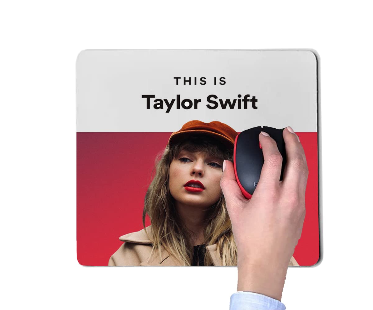 Charming Creations Pop Queen Printed Rubber Mouse Pad-Multi Rectangle Non-Slip Mousepad for Computer, PC, Laptop