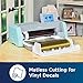 Brother ScanNCut DX Vinyl Roll Feeder CADXRF1, Mat-less Cutting for Wall Decals and Large Stickers, Includes Base Attachment, Holder and Trimmer