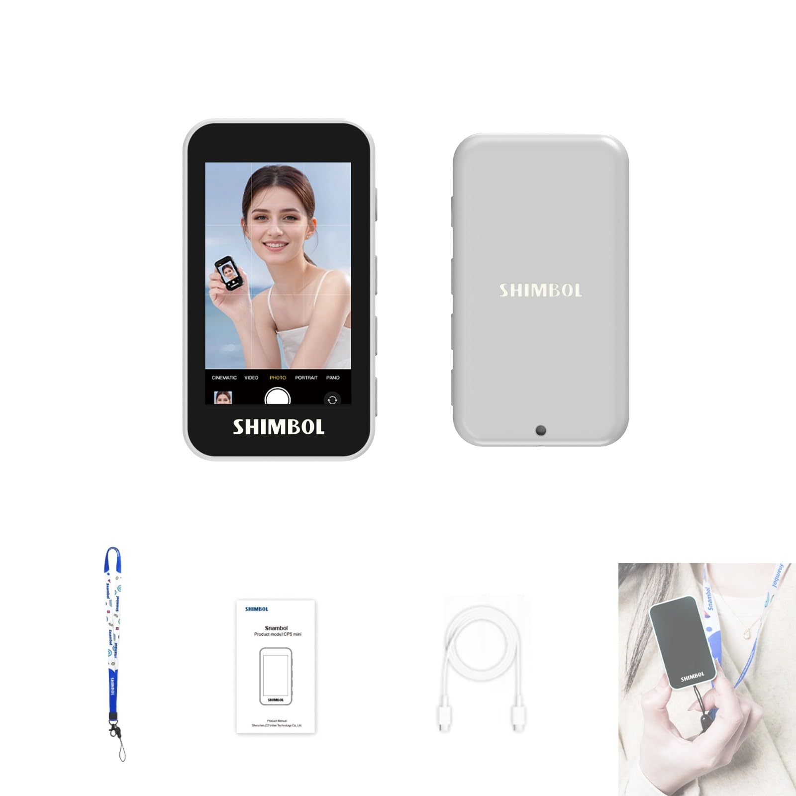 Amazon.co.jp: Shimbol CP5 Mini iPhone用ミニセルフィーモニター