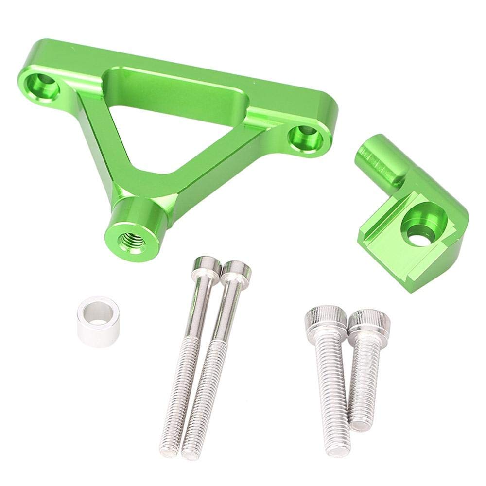 Tre T Moto Sterzo Stabilizzatore Ammortizzatore Staffa Kit di Montaggio Alluminio CNC Misura per Ninja ZX6R 2007-2008