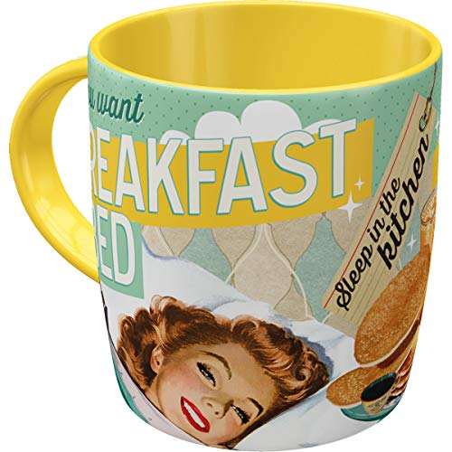 Nostalgic-Art 43005 Say it 1524 cm s Breakfast In Bed, Taza