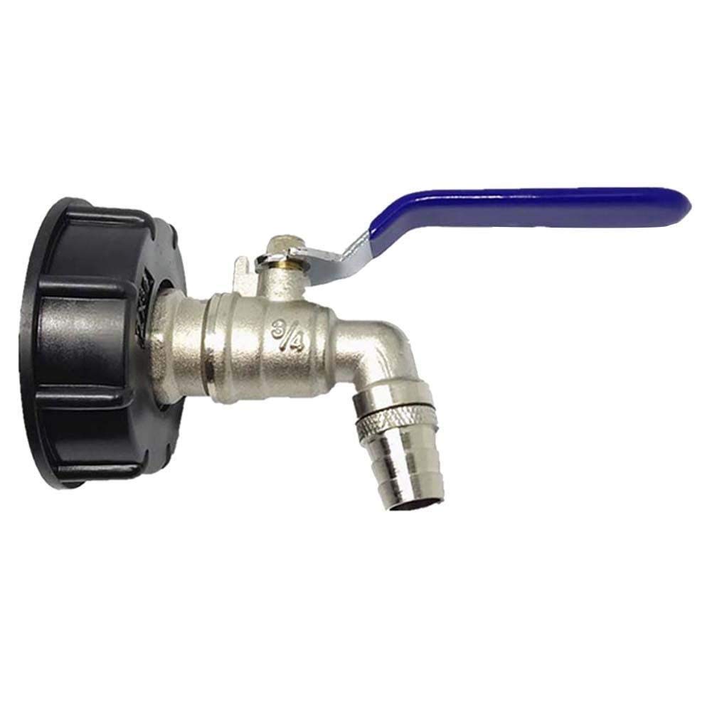 Do złączy domowych do ogrodu Irr 3/4 Cal adapter Adapter kran drut IBC Adapter zbiornika wymiana kranu złączka montażowa zawór (A)