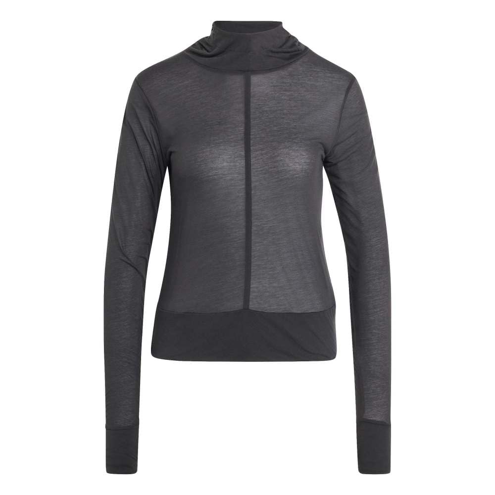 adidas Soft Lux Sheer Hooded Long-Sleeve Manga Larga Mujer (Pack de 1)