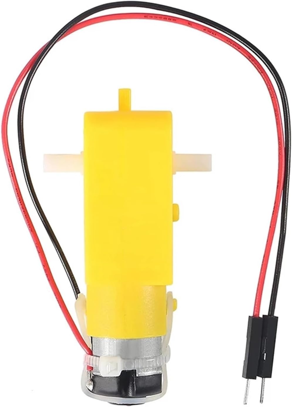 4pcs/batch DC Transmission Dual Shaft Gear TT Motor Plastic Tire Wheel Wheel DC 3-6V Car Motor Wheel(TT Motor no cable)