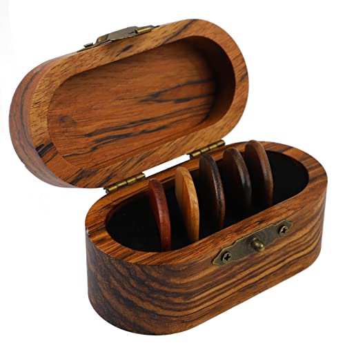 VGEBY Guitar Pick BoxWood Guitar PicksGuitar Pick Box - Image 4