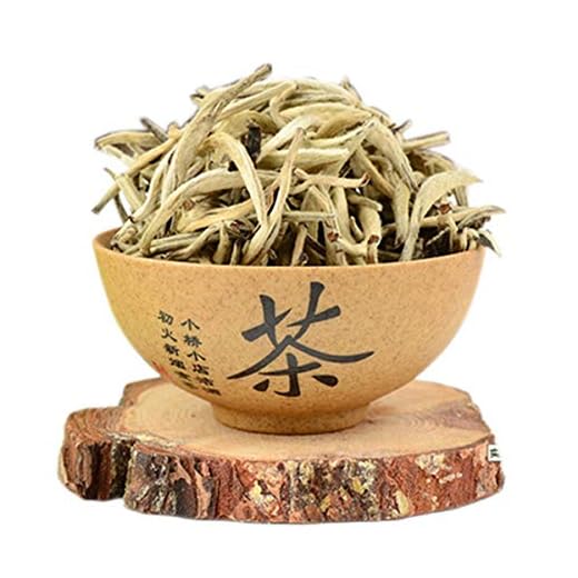 Chinesischer Kräutertee Silver Needle Weißer Tee Neuer Dufttee Grüner Tee Gesundheitspflege Blumen Tee Hochwertiges, gesundes, grünes Essen (50)
