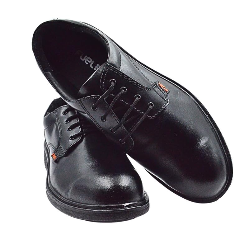 Lexus ST Safety Shoes | Corrected Grain Leather | Non Wowen Insole | Metallic (200 J) Toe Cap, PU Single Density Sole | PU Padded|VAR-image-2
