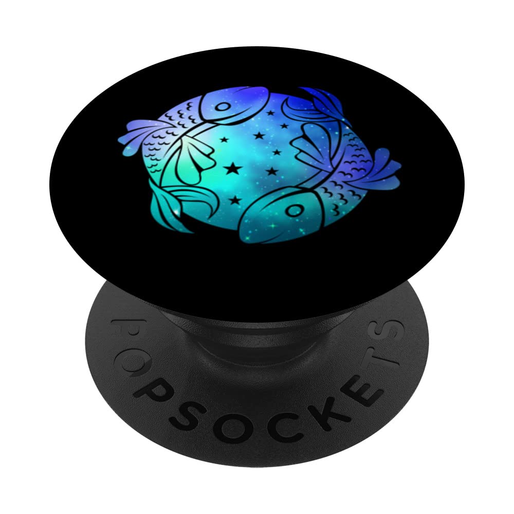 Horoscope Astrological Sign Pisces Astrology Zodiac Sign PopSockets  Swappable PopGrip