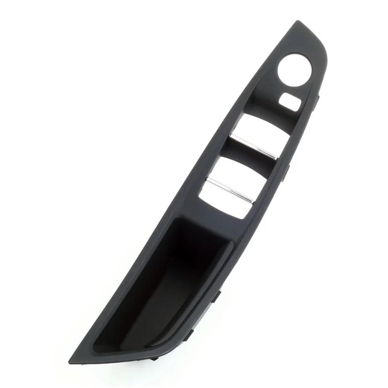 LVXVMOZEOK Interior Door Handle Armrest for 5 Series for F10 for F11 for F18 for 520 for 523 for 525 for 528 530 LHD Driver Side Armrest Door Handle Panel Cover(LHD Black)