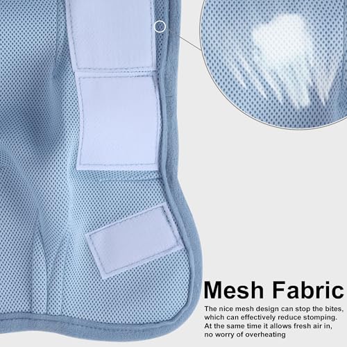 Image of Horse Fly Boots, Mesh Fly Boots for Horse Set of 4, Equine Leg Protection