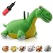 WALIKI Toys Bouncy Horse Hopper Lala The Dinosaur (Hopping Horse, Inflatable Ride-On Pony, Ridding Horse for Kids, Jumping Horse, Pump Included)